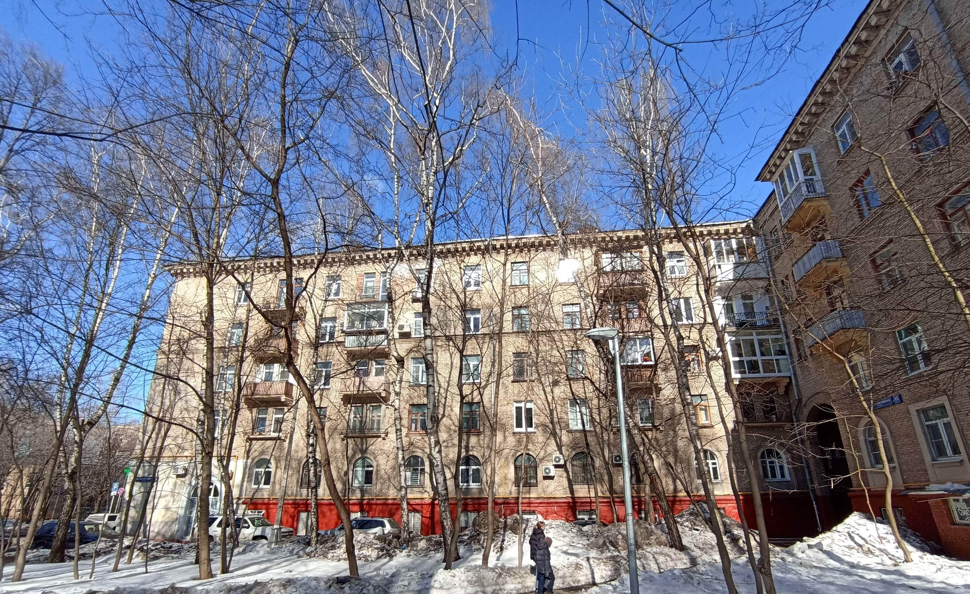Нежилое помещение.Общий фасад здания.г. Москва, ул. Ивана Бабушкина, Дом 13 Корпус 1 - Цокольный этаж _ 0 Цокольный этаж _ 0.jpg