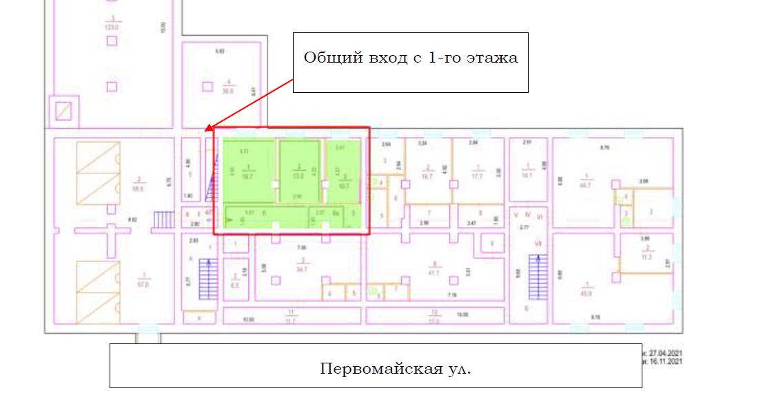 Нежилое помещение.План этажа _поэтажный_ с указанием границ реализуемого объекта.Российская Федерация, город Москва, внутригородская территория муниципальный округ Измайлово, Первомайская улица, дом 30 - не указано не указано.jpg