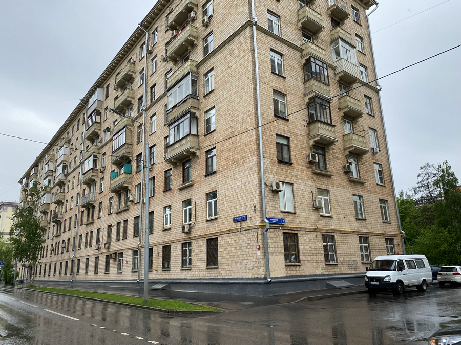 Нежилое помещение.Общий фасад здания.город Москва, Рижский проезд, дом 7 - не указано не указано.JPG