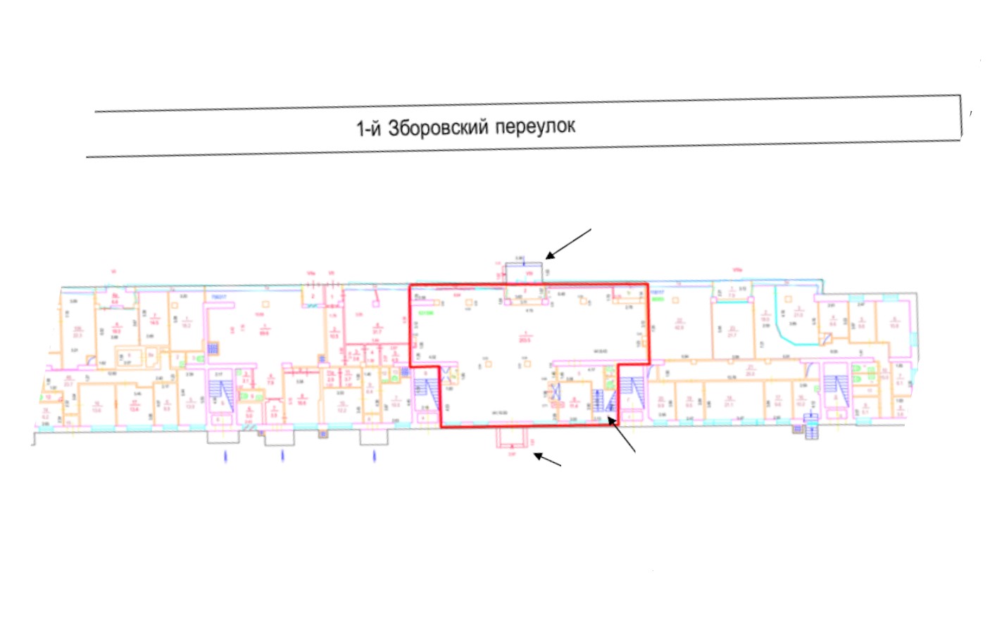 ГП16914639.Нежилое помещение.План этажа _поэтажный_ с указанием границ реализуемого объекта.jpg