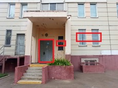ГП16930917.Нежилое помещение.Фасад здания с выделенными окнами реализуемого объекта.jpg