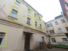 ГП16961147.Нежилое помещение.Фасад здания с выделенными окнами реализуемого объекта.jpg
