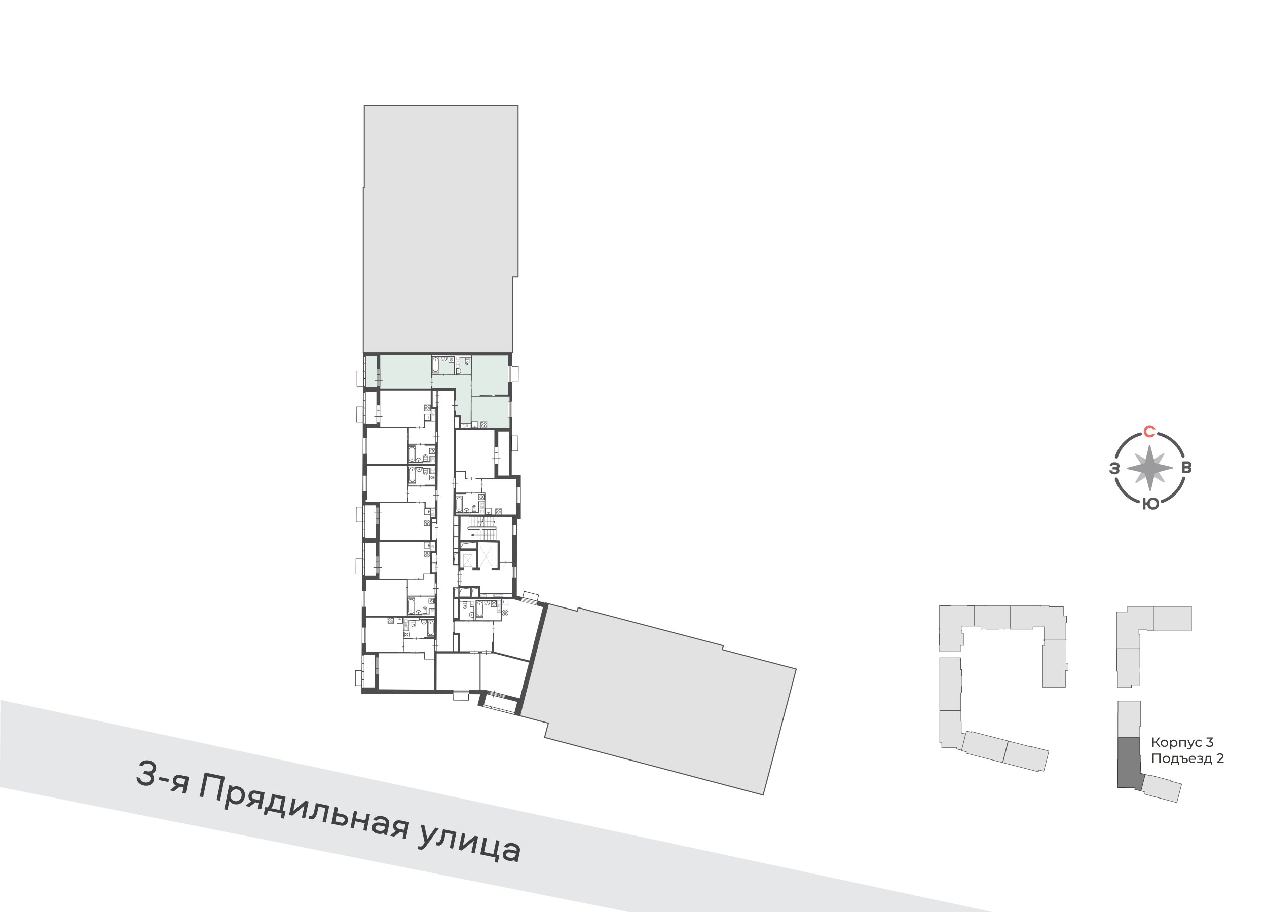ГП16995087.Квартира. Договор долевого участия.План этажа (поэтажный) с указанием границ реализуемого объекта.jpg