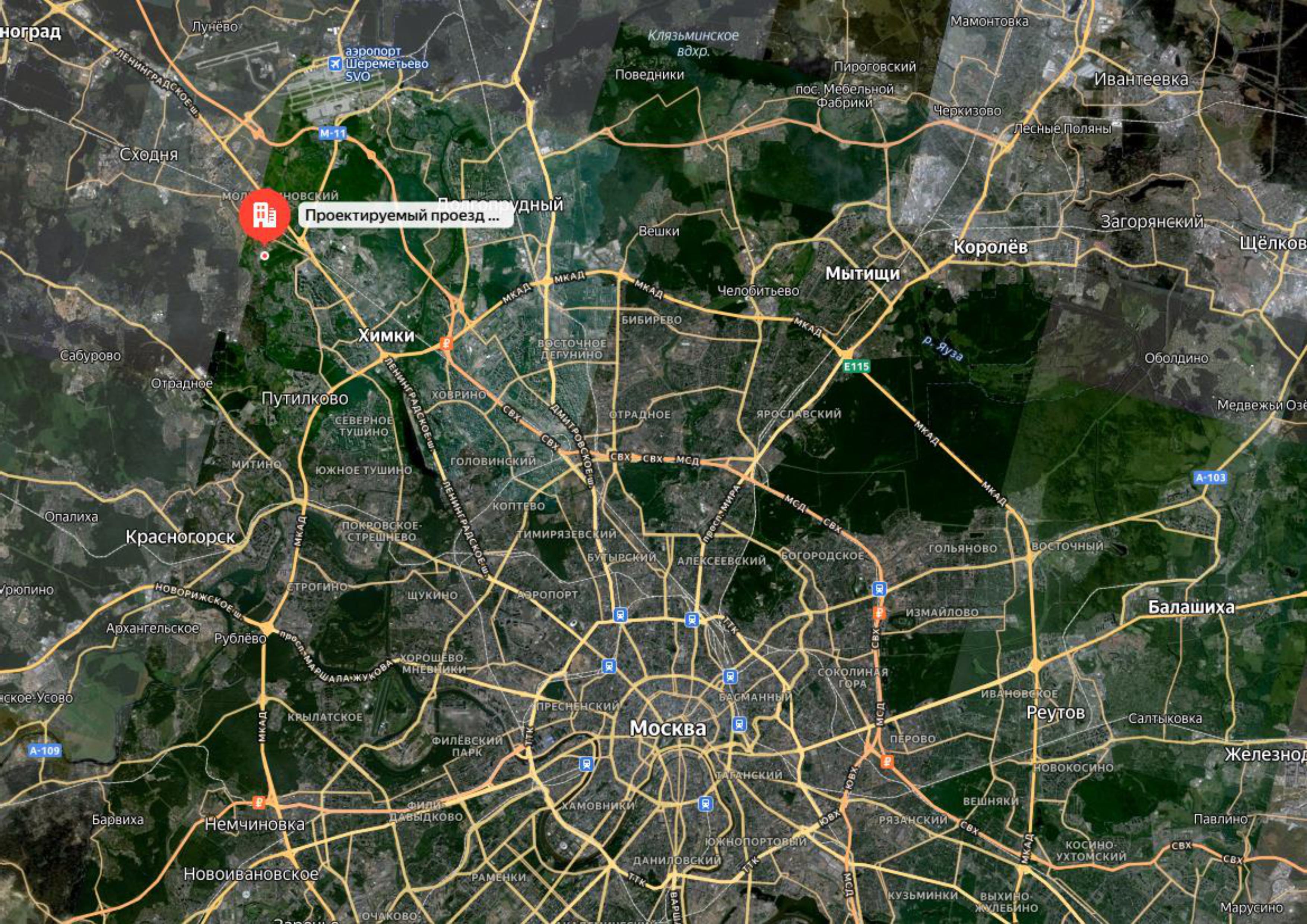 ГП16982067.Некапитальный объект.Положение объекта относительно близлежащих дорог или автомагистралей.jpg