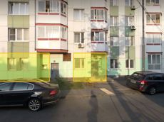 ГП16999840.Нежилое помещение.Фасад здания с выделенными окнами реализуемого объекта.jpg