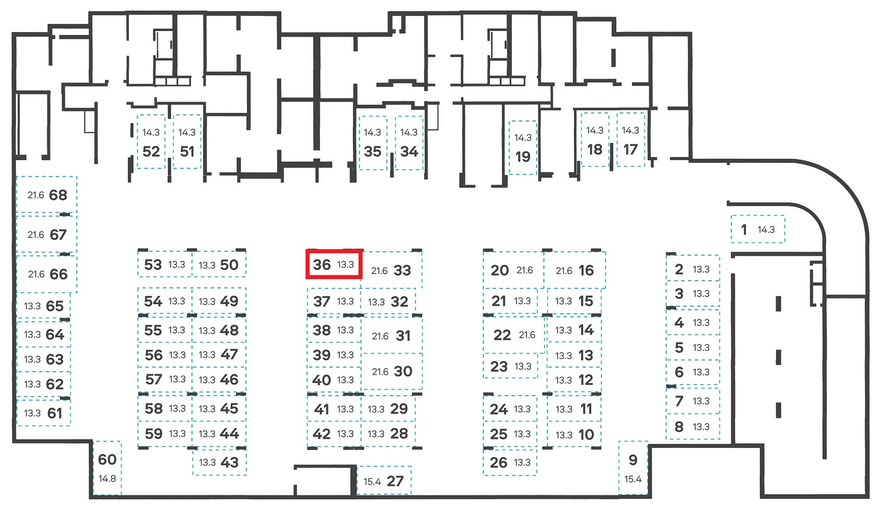 ГП16992769.Машино-место.План этажа (поэтажный) с указанием границ реализуемого объекта.jpg