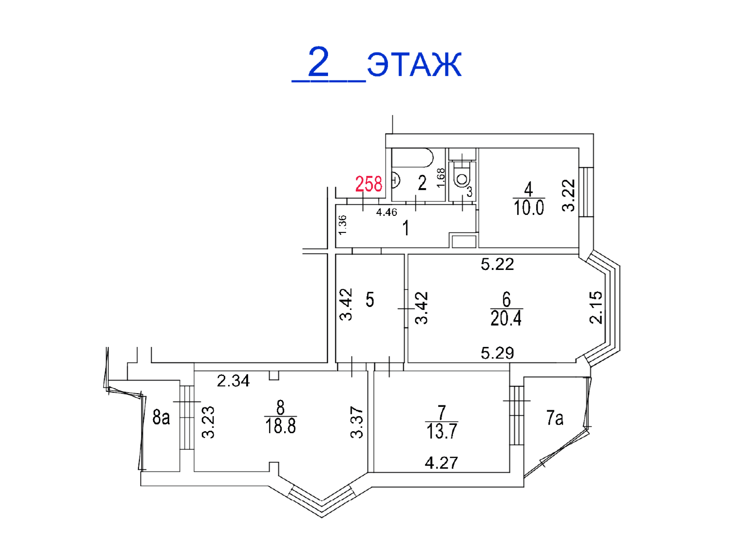 ГП16974748.Квартира.План этажа (поэтажный) с указанием границ реализуемого объекта.png