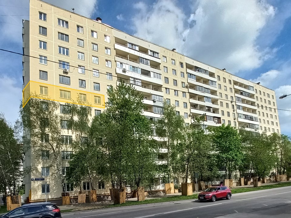 ГП17002699.Квартира.Фасад здания с выделенными окнами реализуемого объекта.jpg
