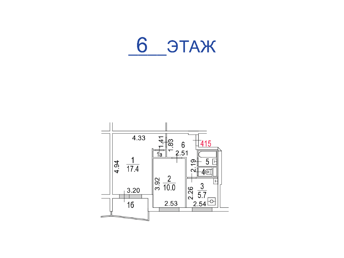 ГП17005950.Квартира.План этажа (поэтажный) с указанием границ реализуемого объекта.png