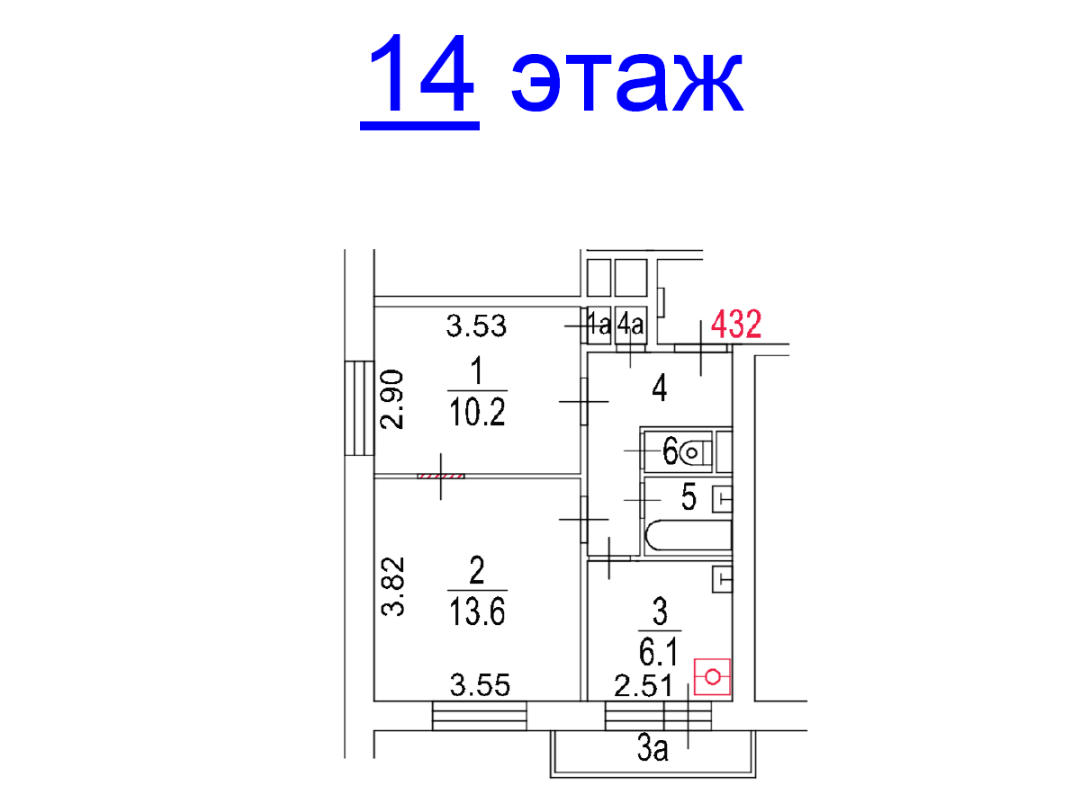 ГП17006913.Квартира.План этажа (поэтажный) с указанием границ реализуемого объекта.png