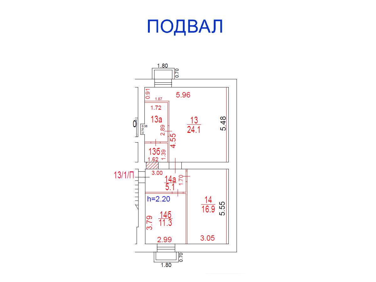 ГП17006871.Нежилое помещение.План этажа (поэтажный) с указанием границ реализуемого объекта.png