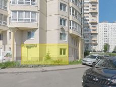 ГП16994164.Нежилое помещение.Фасад здания с выделенными окнами реализуемого объекта.jpg