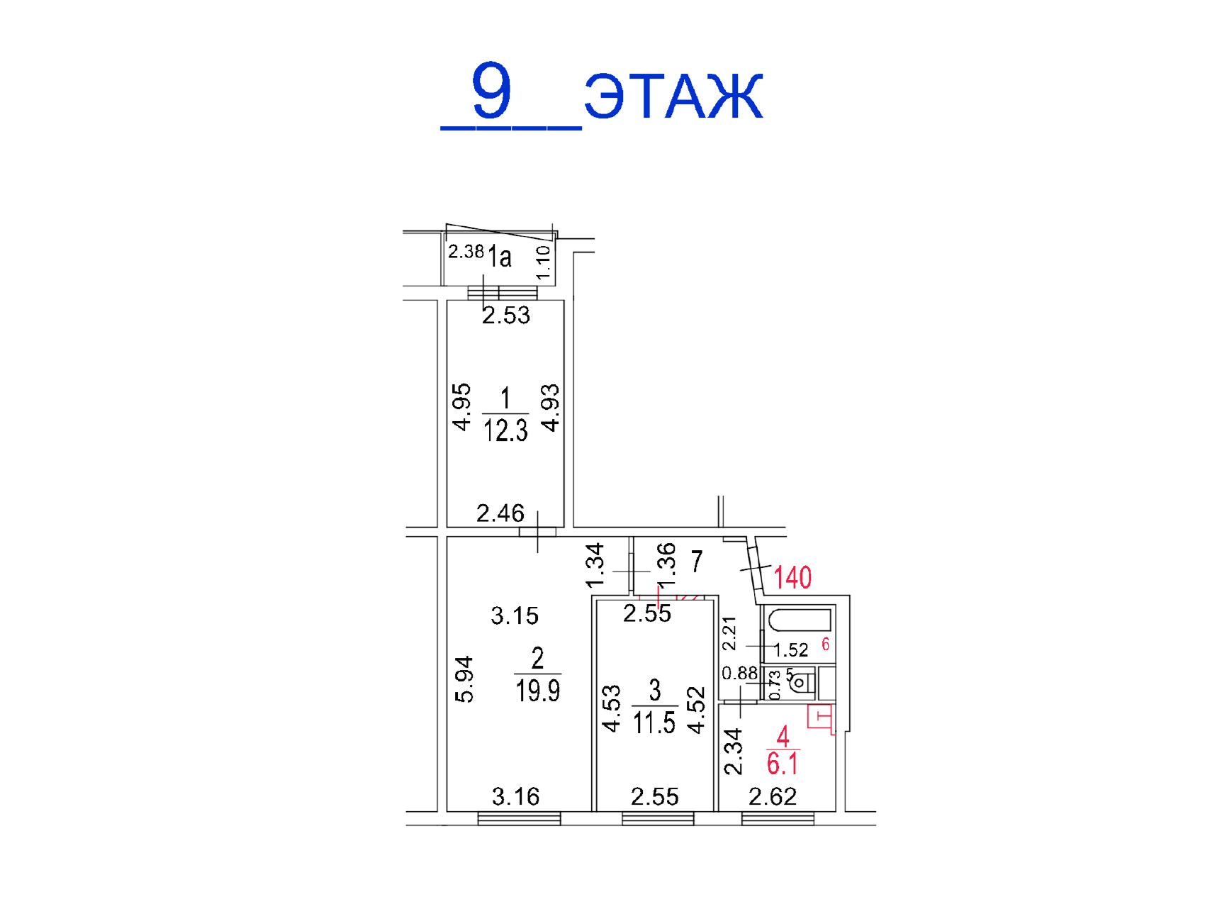 ГП17007331.Квартира.План этажа (поэтажный) с указанием границ реализуемого объекта.png