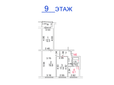 ГП17007331.Квартира.План этажа (поэтажный) с указанием границ реализуемого объекта.png