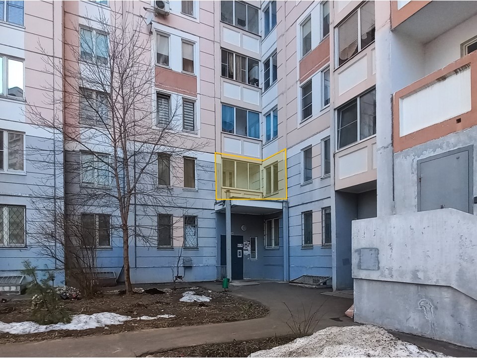 ГП16982675.Квартира.Фасад здания с выделенными окнами реализуемого объекта.jpg
