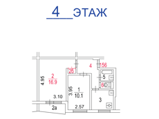 ГП17007178.Квартира.План этажа (поэтажный) с указанием границ реализуемого объекта.png