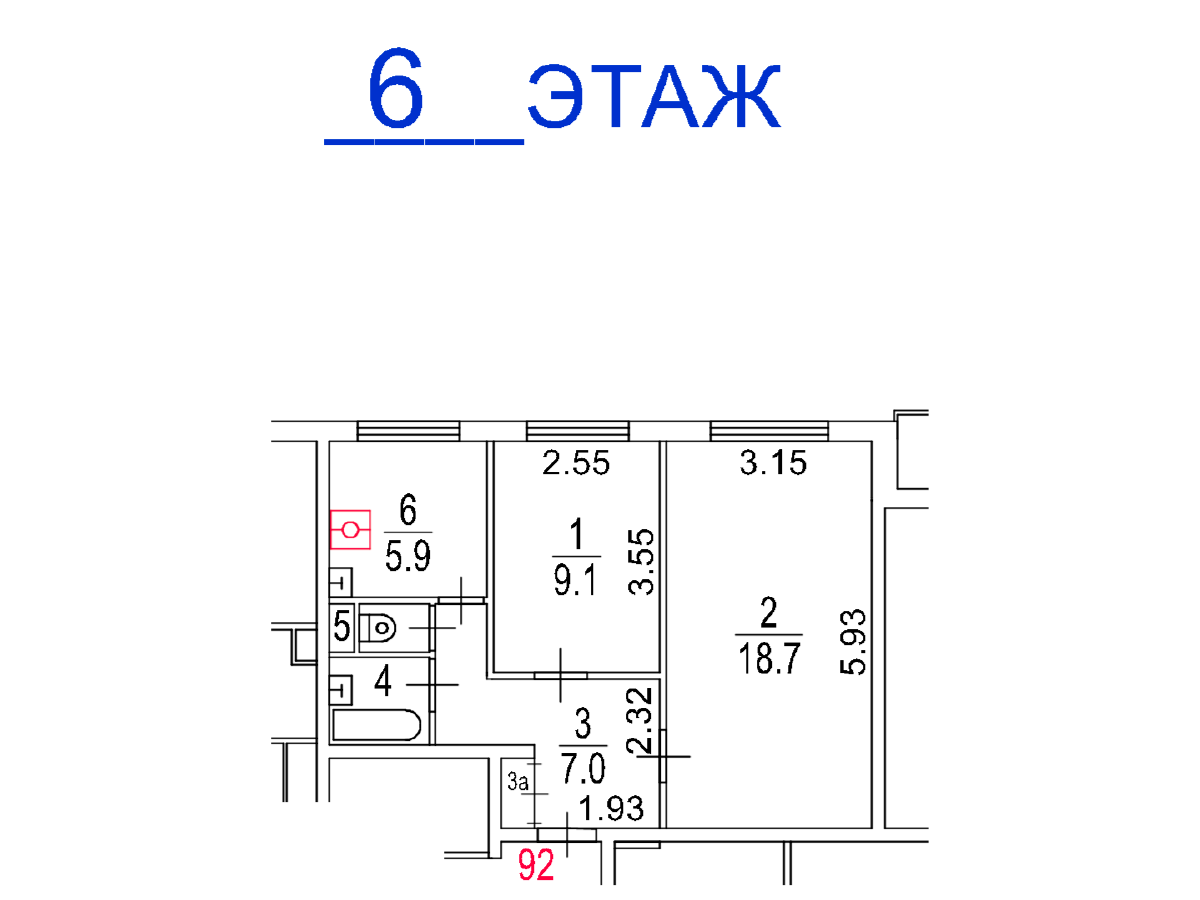 ГП17007819.Квартира.План этажа (поэтажный) с указанием границ реализуемого объекта.png